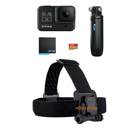 Экшн камера GoPro HERO 8 Black Bundle CHDRB 801 купить в Киеве и