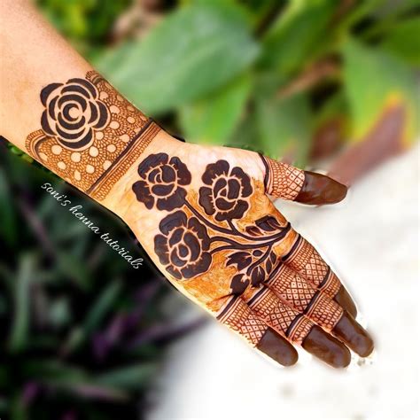 Floral Mehndi Designs (4) - StylesGap.com