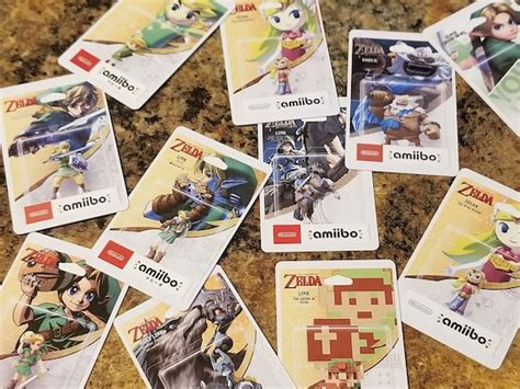 Legend Of Zelda Amiibo Cards Etsy