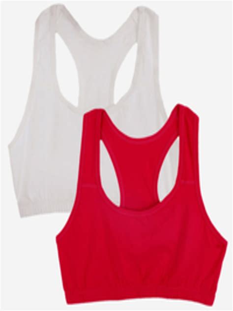 Buy Yk Pack Of 2 Red And White Beginners Bra Bra For Girls 15970686 Myntra