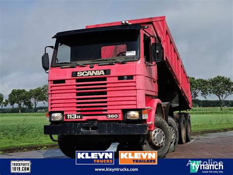 Scania P H X Full Steel Kipper Vrachtwagen Te Koop Nederland