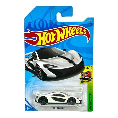 Hot Wheels Genuine Mc Laren P Model White Shopee Malaysia