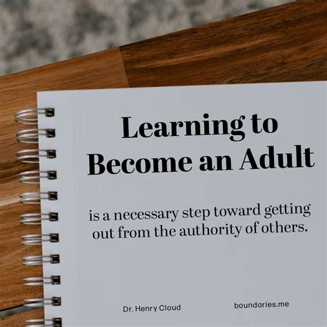 Dr Henry Cloud On Twitter Learning To Become An Adult Is Not An Easy