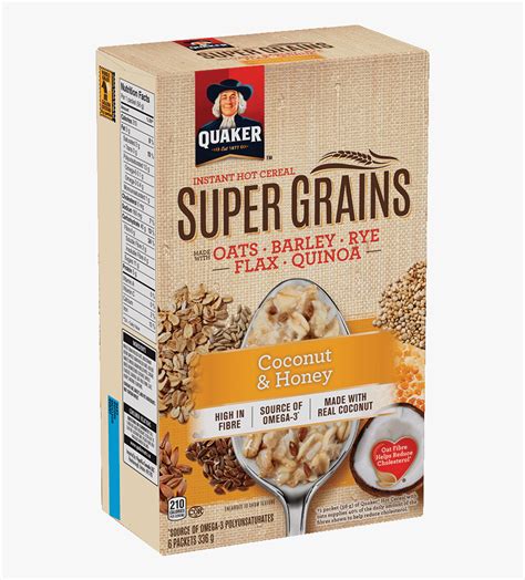 Quaker Super Grains Coconut Honey Instant Hot Cereal Quaker Super