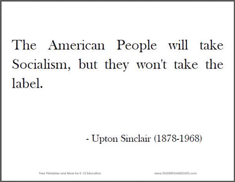 The Jungle Upton Sinclair Quotes. QuotesGram