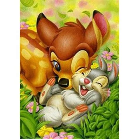 Peinture De Diamant Bambi Disney YEESAM ART Kit Complet 5D