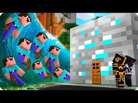 RETO DE LA CASA VS TSUNAMI EN MINECRAFT YouTube Minecraft Tsunami