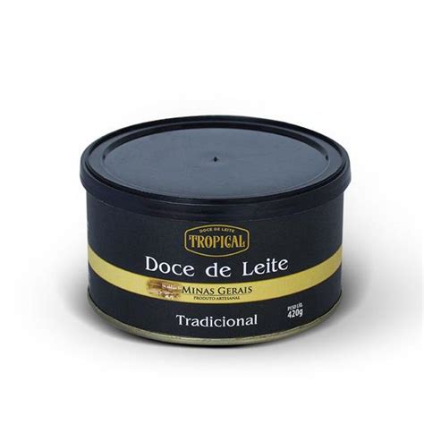 Doce De Leite Tropical Tradicional Cremoso Pastoso 420g Sabor Tipico De