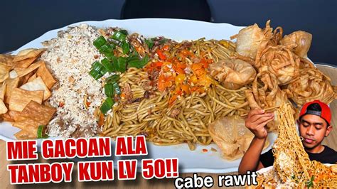 MUKBANG MIE GACOAN LEVEL 50 YouTube