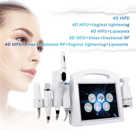 Portable D Hifu Face Lifting Skin Tightening Vaginal Tightening Hifu