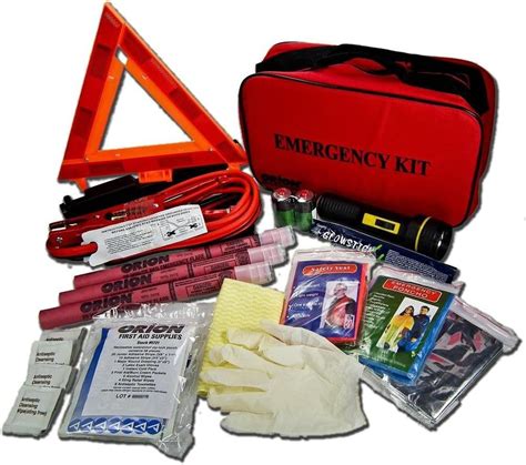 Orion Safety 8901 Deluxe Roadside Emergency Kit Sports