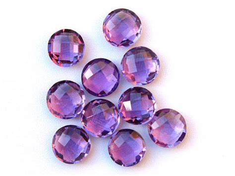 Amethyst Loose Gemstones Round Shape Briolette Cut At Rs Piece