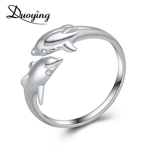 Venta Al Por Mayor Anillo De Delfin Compre Online Los Mejores Anillo De