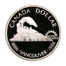 Kanada ezüst 1 Dollár 1986 Vancouver PP eremshop hu