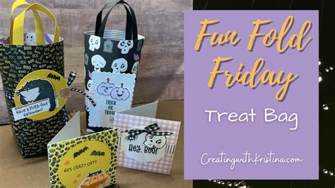 Frightfully Cute Halloween Treat Bag Kristina Rees