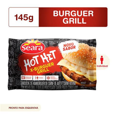 Hot Hit X Burguer Grill Seara G