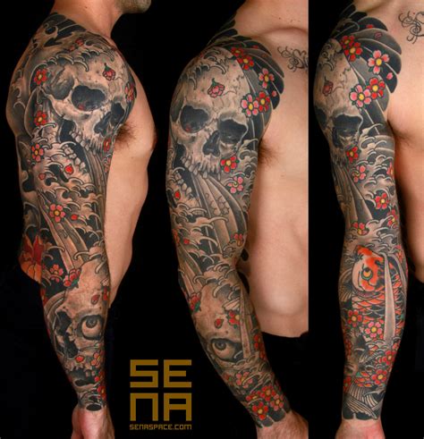 David Sena Japanese Style Tattoo New York Tattoo Artist — Senaspace