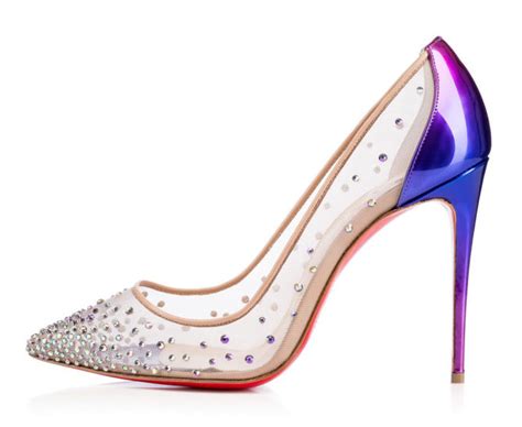 Christian Louboutin Follies Strass 100 Mm Shoes Post