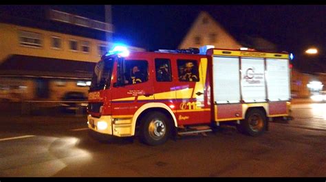 Einsatzfahrten Feuerwehr Pfuhl Neu Ulm Brk Neu Ulm Pi Neu Ulm Asb Ulm