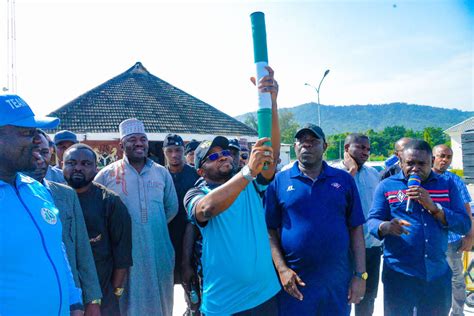 Gov Yahaya Bello Receives Torch Of Unity — Kogi State Government