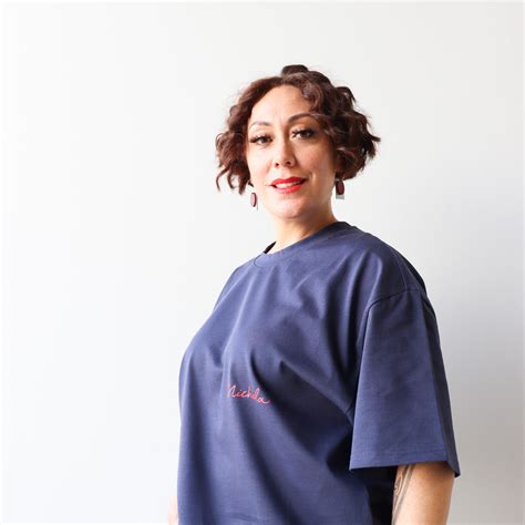 Heavy Tee Midnight Blue Hiwa I Te Rangi Nichola Designs From