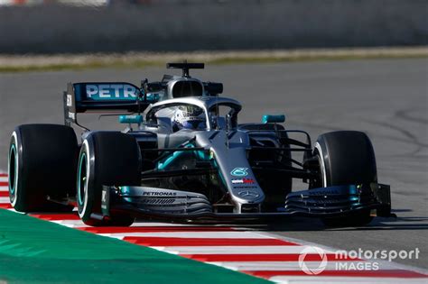 Valtteri Bottas Mercedes AMG F1 W10 EQ Power At Barcelona February