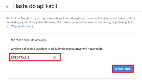 Konfiguracja Skrzynki Email Google Gmail Weryfikacja Dwuetapowa