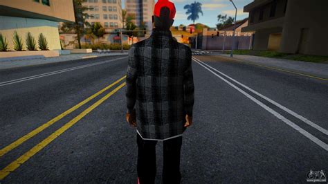 Bloods Skin For Gta San Andreas