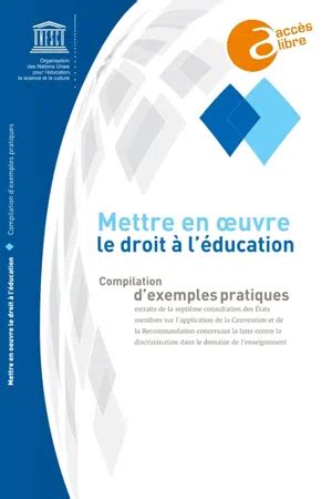 Pdf Mettre En Oeuvre Le Droit L Ducation Von Unesco Ebook Perlego