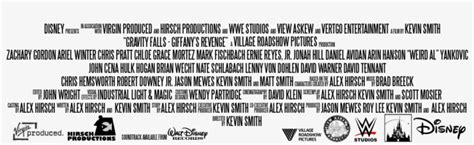 Movie Poster Credits Png And Download Transparent Movie Poster Credits