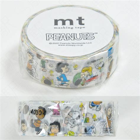 Mt Masking Tape X Peanuts Snoopy Mtpnut12 Peanut Characters