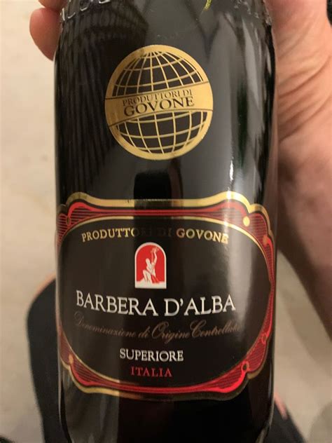 2018 Produttori Di Govone Barbera D Alba Superiore Luna Di Mezzanotte