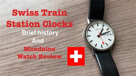 Swiss Railway Clocks And The Mondaine Watch Company Mondaine Watch