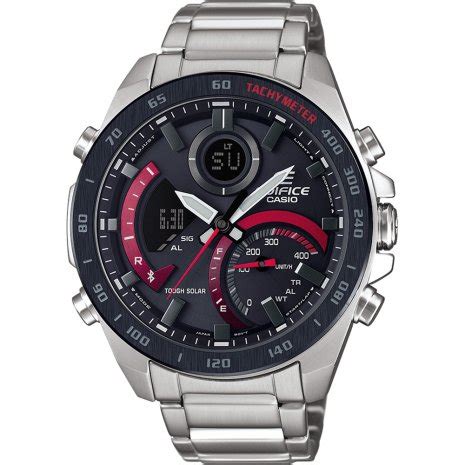 Reloj Casio Edifice Bluetooth Ecb Dc Aef Solar Lcd Ean