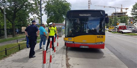 Wypadek Autobusu W Warszawie Kierowca By Po U Yciu A Nie Pod Wp Ywem