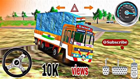 Indian Trucks Simulator Driving 3D Video TATA Truck Ashok Lorry Driver