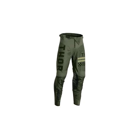 Pantalones Motocross Thor Pulse Combat Army Negro