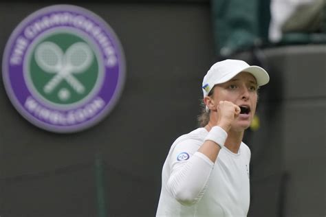 Swiatek Powers Past Zhu To Launch Wimbledon Title Quest Fmt