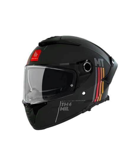 Mt Helmets Casco Integral Thunder Sv Mil A Negro Mate Comprar