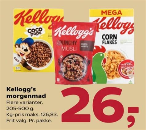 Kelloggs Coco Pops Choco Morgenmadsprodukt Fakta November 2022 Alle