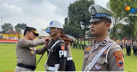 Operasi Keselamatan Candi Mulai Digelar Polres Semarang Bagi Bagi