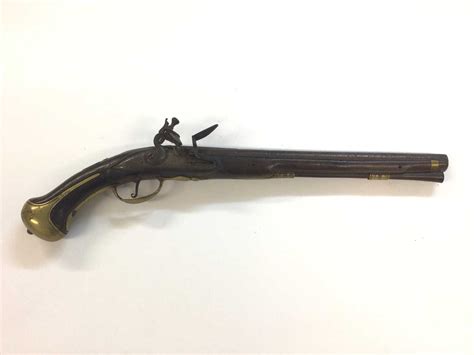 Lot 952 18th Century Dutch Flintlock Holster Pistol