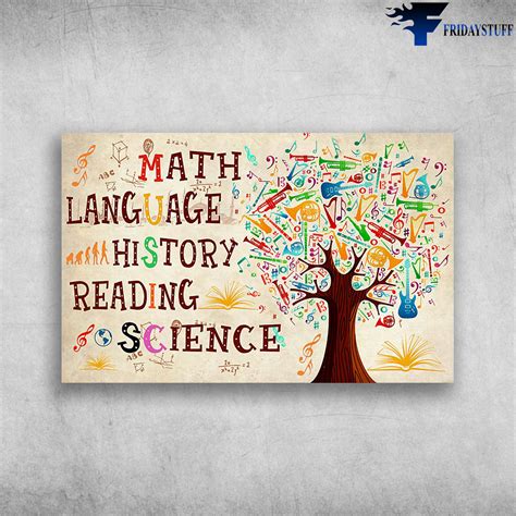 Music Tree Math Language History Reading Science - FridayStuff