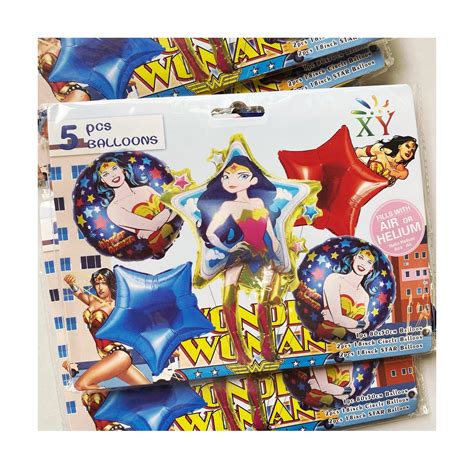 Set Globos Wonder Woman X Unidad Tienda De Deseos