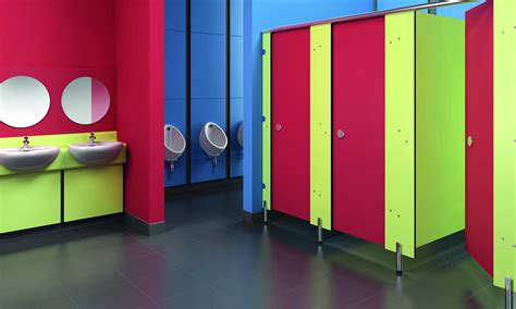 Universal Cubicle System For High Traffic Washrooms — Trovex Washrooms