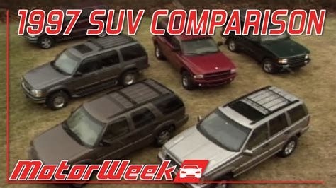 MotorWeek Retro Review 97 Sport Ute Comparo YouTube