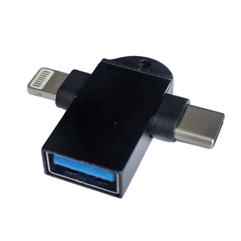 Adaptador Usb Otg Lightning Tipo C