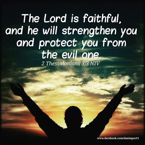 2 Thessalonians 3 3 Niv But The Lord Is Faithful And He Will