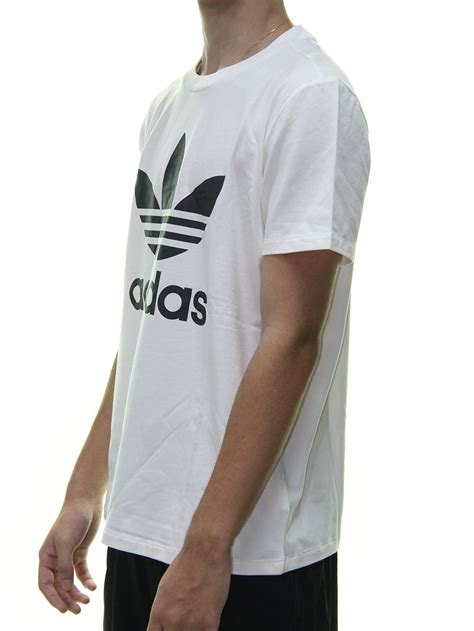 Camiseta Feminina Adidas Trefoil Manga Curta Branco Home Session