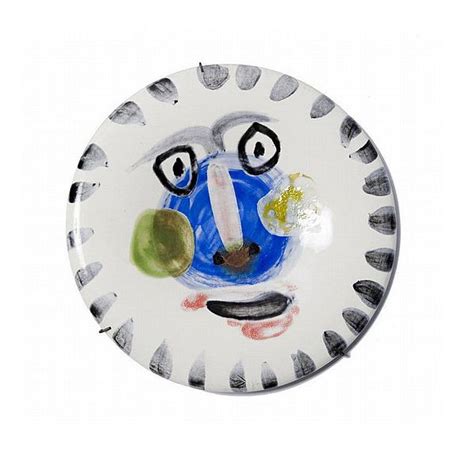 Pablo Picasso Plate Visage No 202 1963 Madura Via Leclere